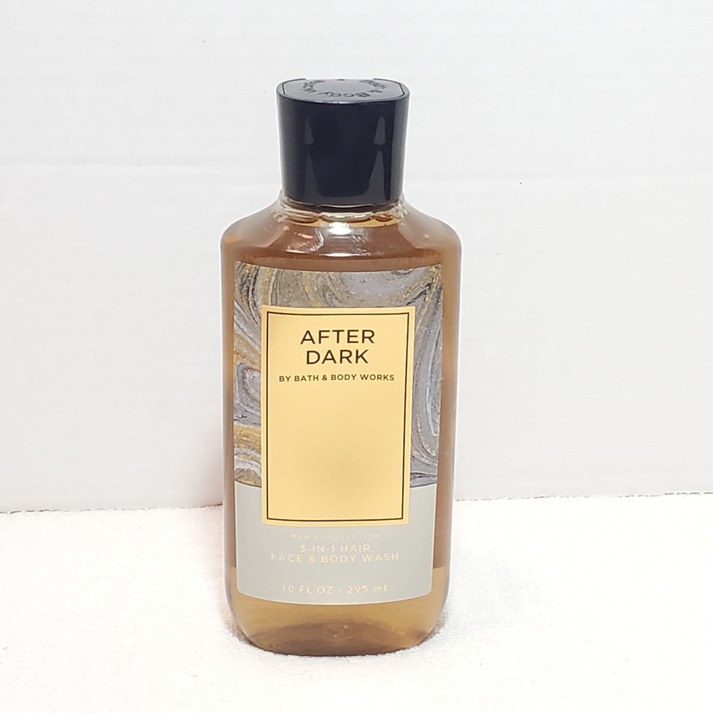 Bath & Body Works After Dark 3 in 1 Hair Face Wash Men's Collection 10 oz